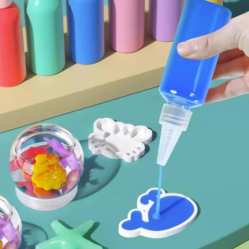 Magic DIY Squishy Water Animal Maker 3D Luminous Elf Toy Kit