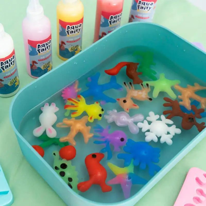 Magic DIY Squishy Water Animal Maker 3D Luminous Elf Toy Kit