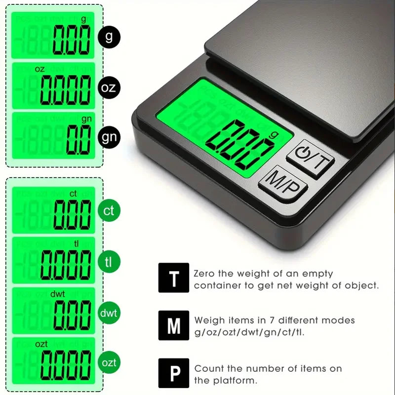 Digital Scale for Home and Travel Use