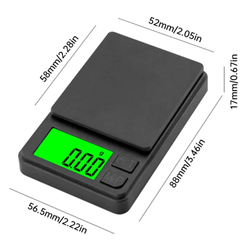 Digital Scale for Home and Travel Use