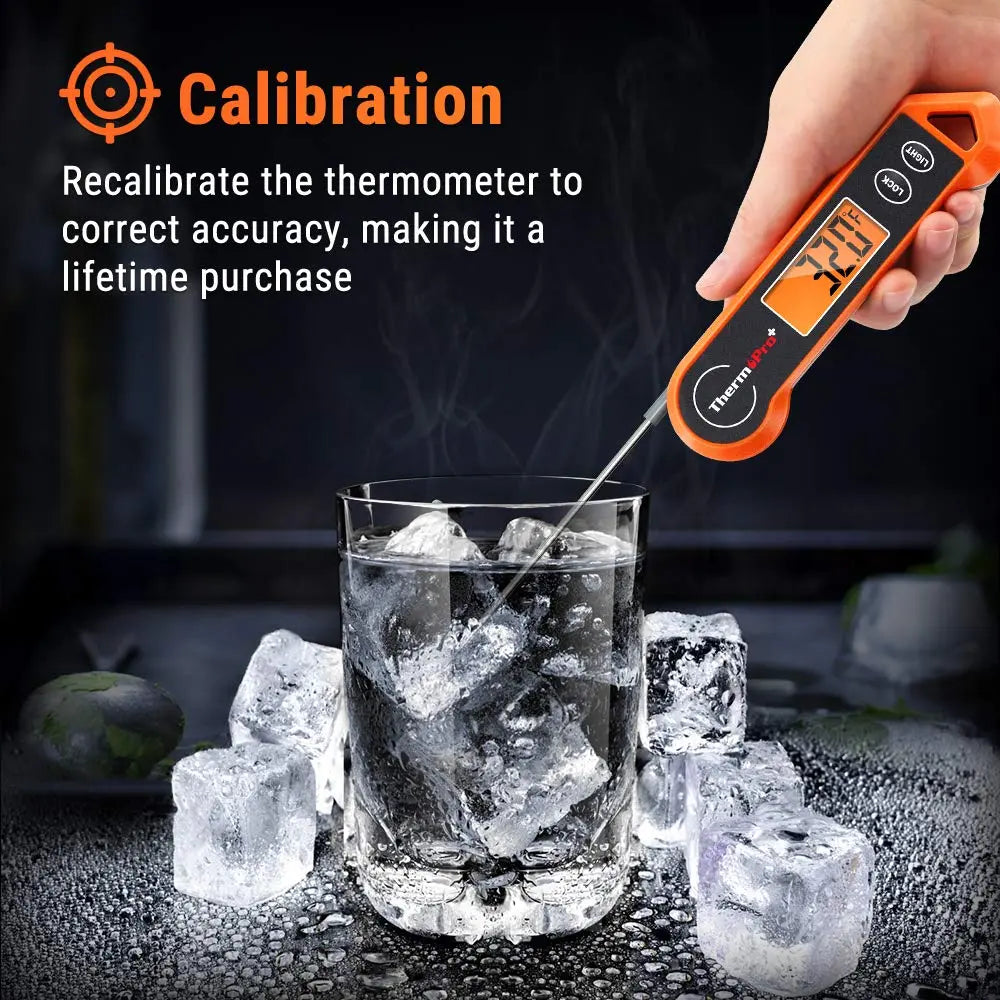 Instant Read Meat Thermometer for Accurate Measurements