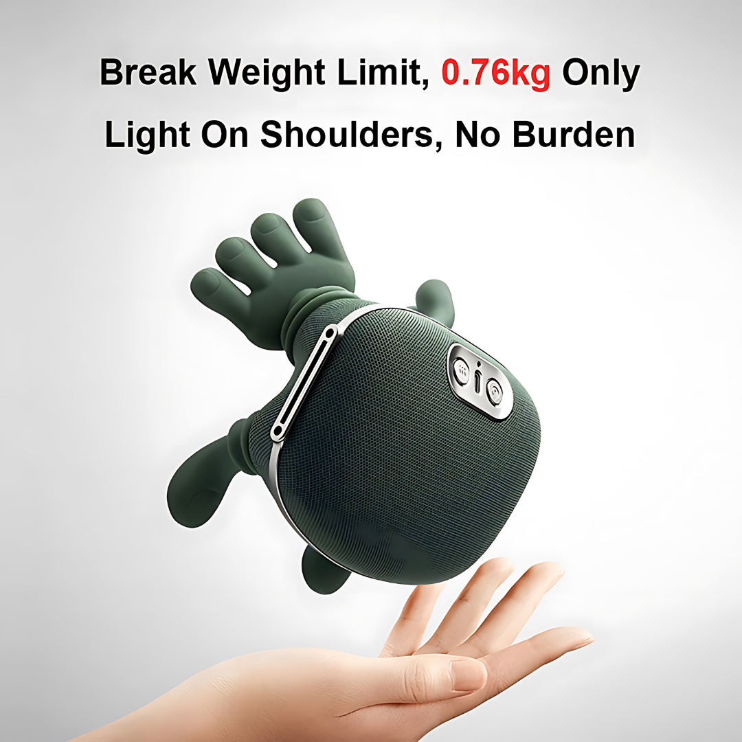 Portable Hand Massager with Heat – USB Rechargeable and Flexible Design