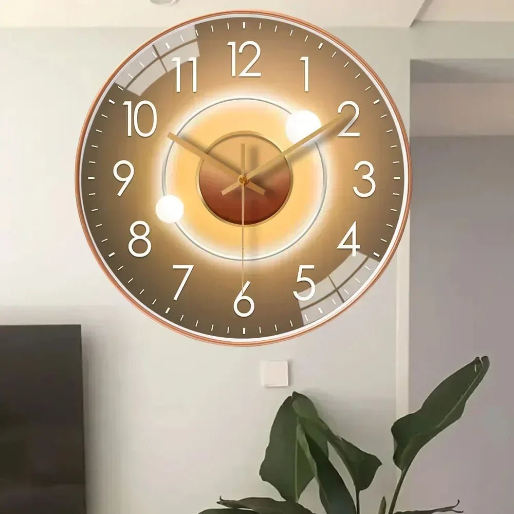Simple Wall Clock with Elegant Design and Accurate Movement