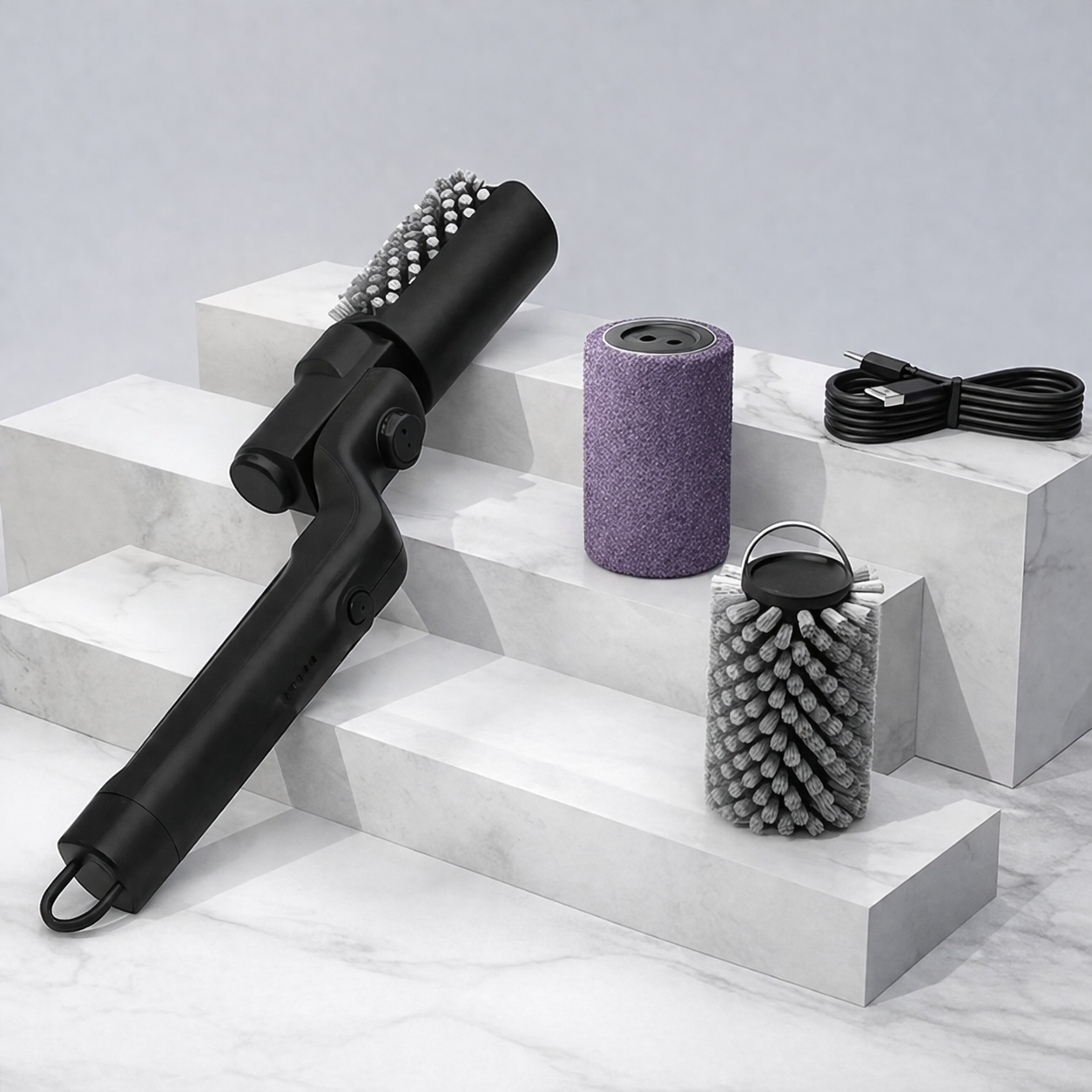 PowerBrush - Effortless Grill Cleaning for a Shiny Finish in Minutes!