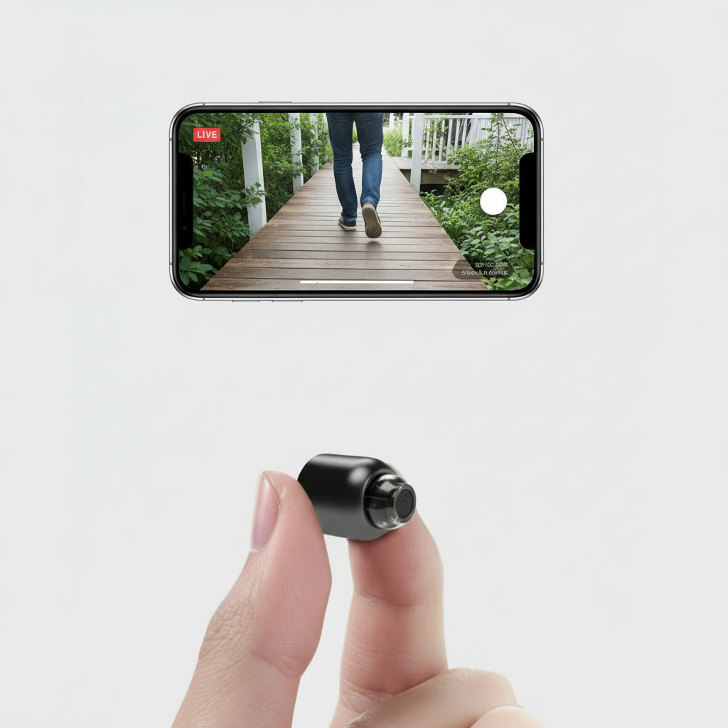 Mini Wi-Fi Surveillance Camera with Night Vision