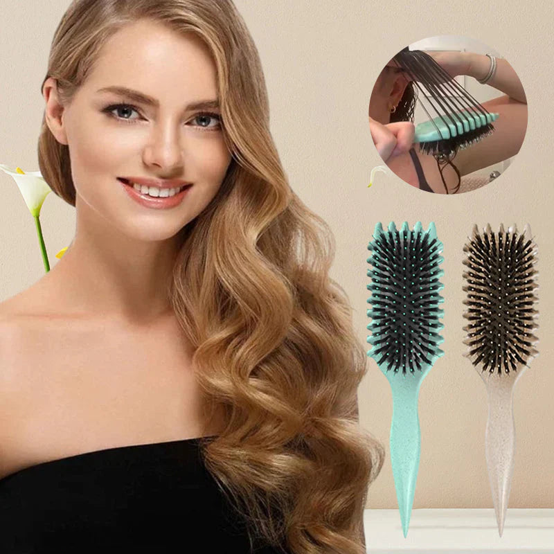 VivaStrand™ 3-in-1 Styling Brush — Transform Every Strand into Smooth, Silky Perfection