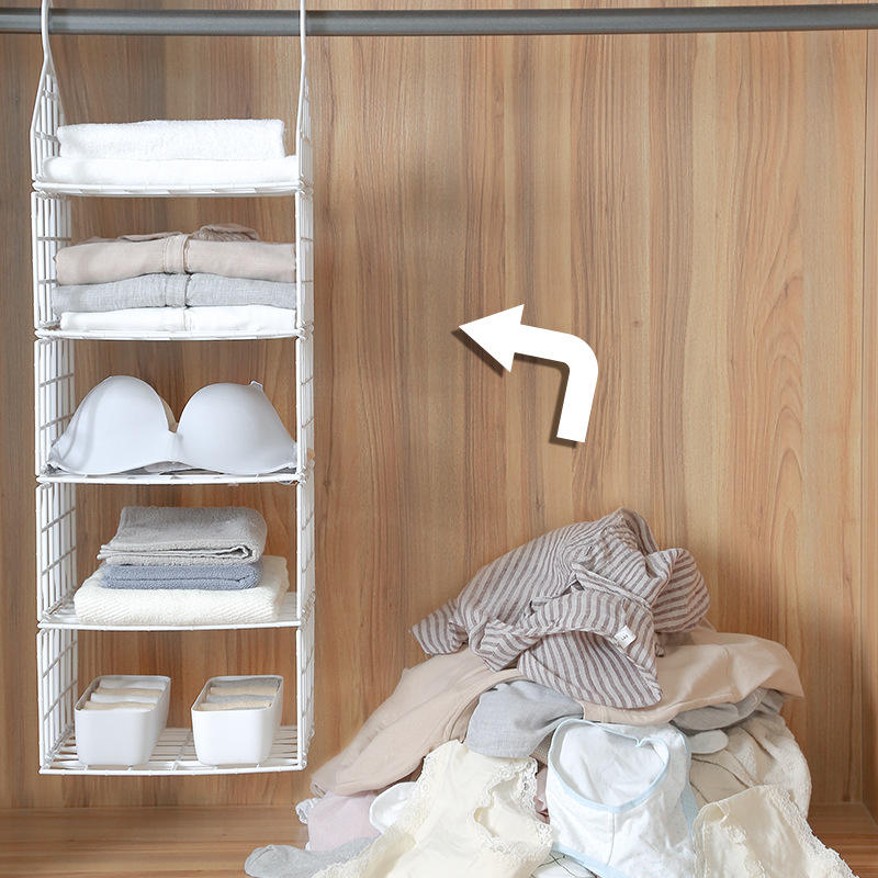 Multi-Tier Hanging Closet Organizer