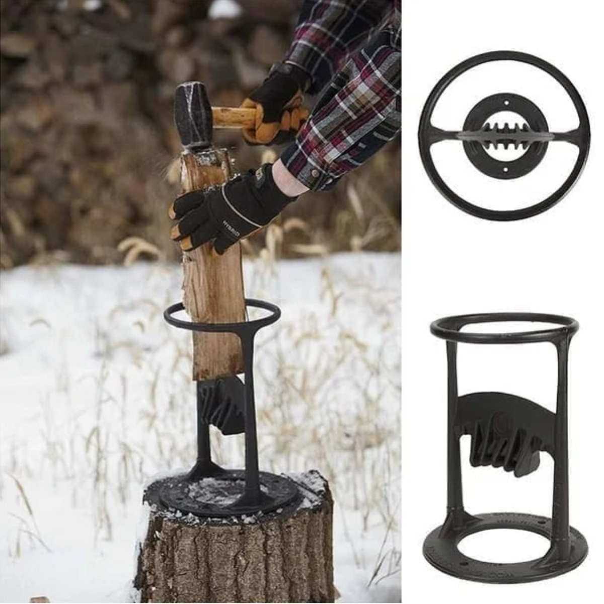 Wood Splitting Tool for Safe Use – Injury-Free Design