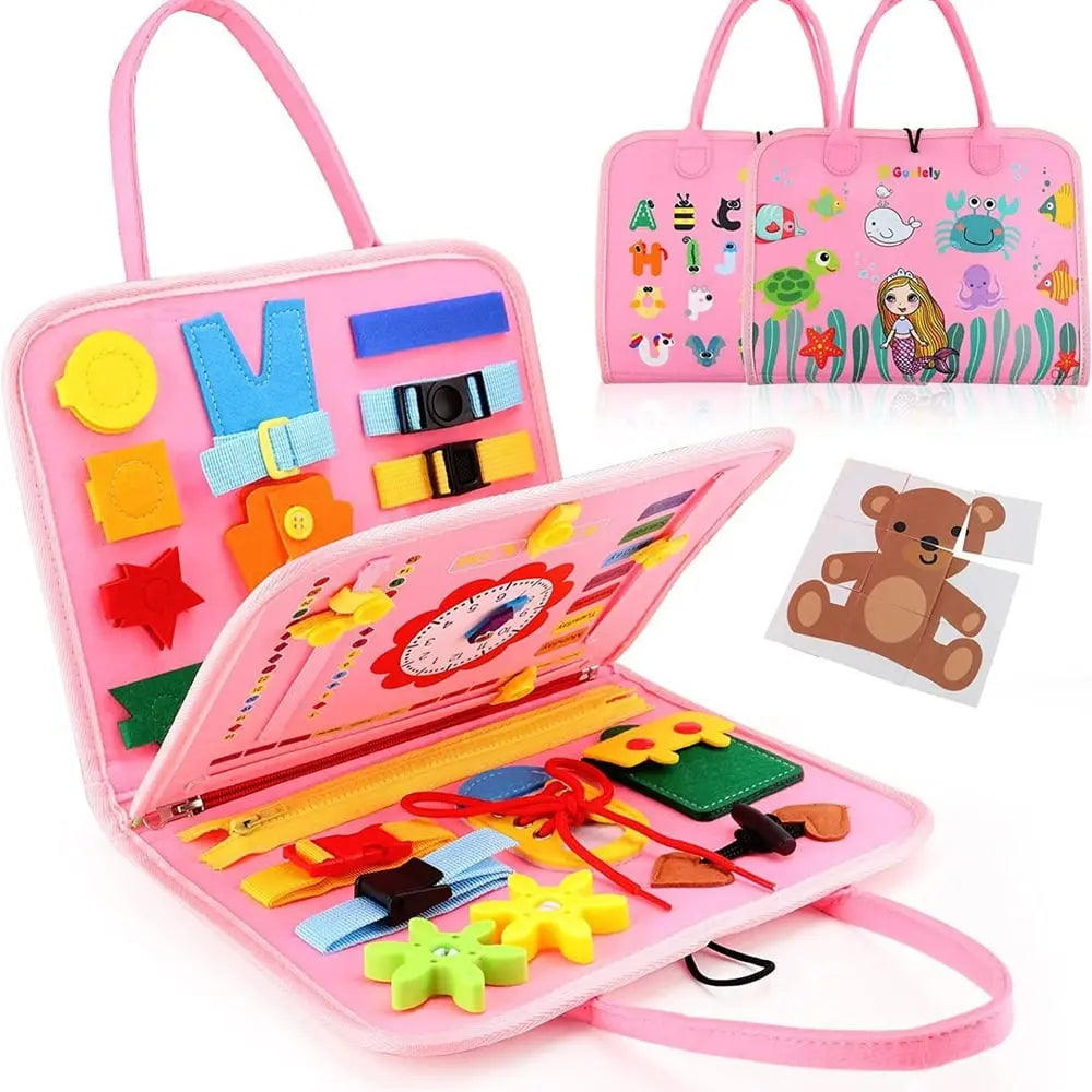Touch Panel – Montessori Educational Toy for Kids' Motor Skill Growth