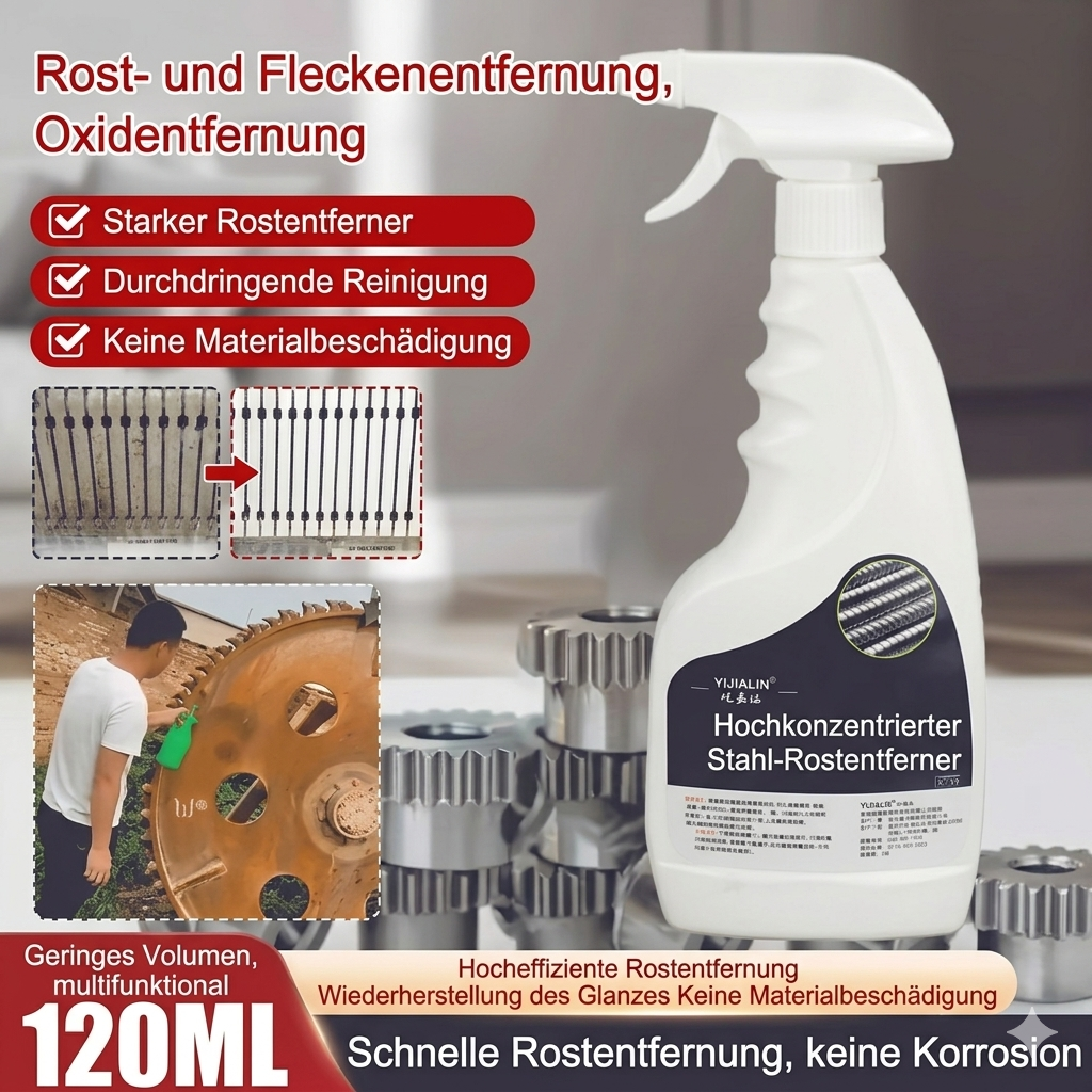 Rust Removal Spray – Quick and Safe Rust Eliminator
