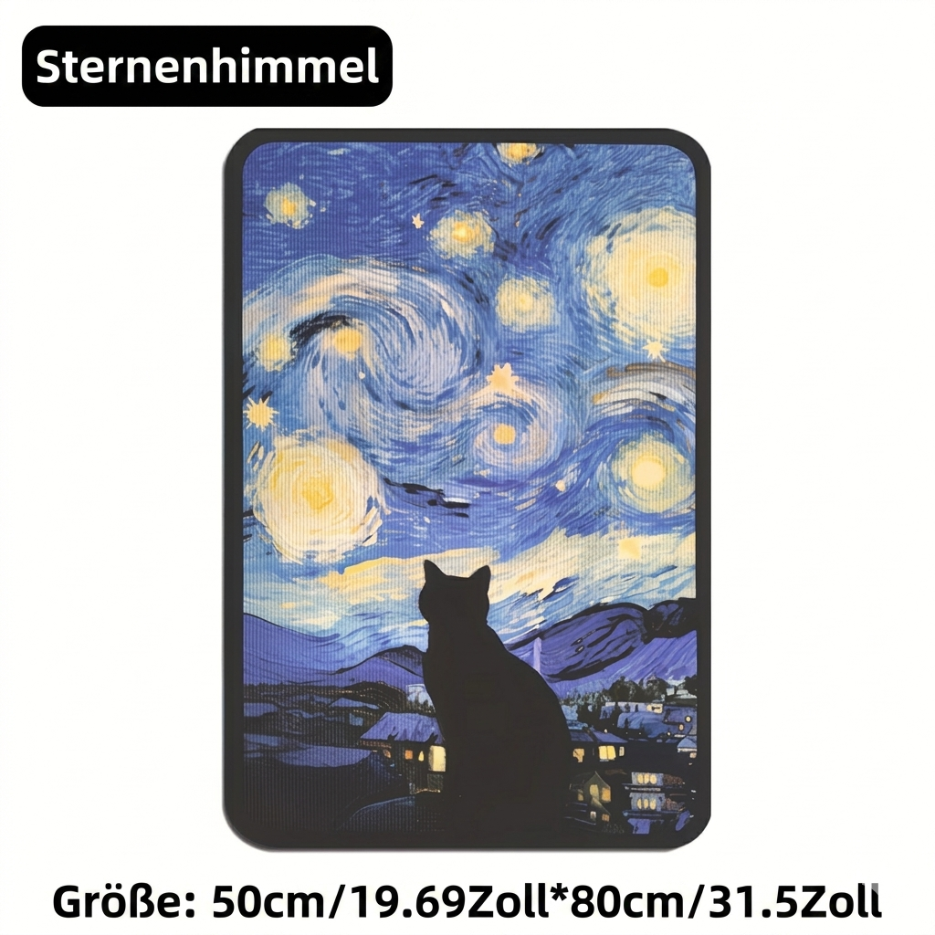 Artistic Cat Scratching Board