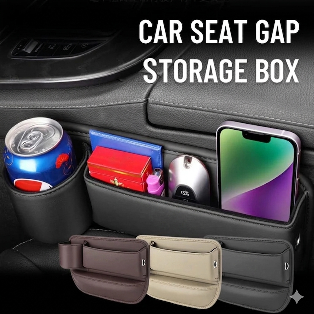 Seat Gap Filler Organizer for Cars