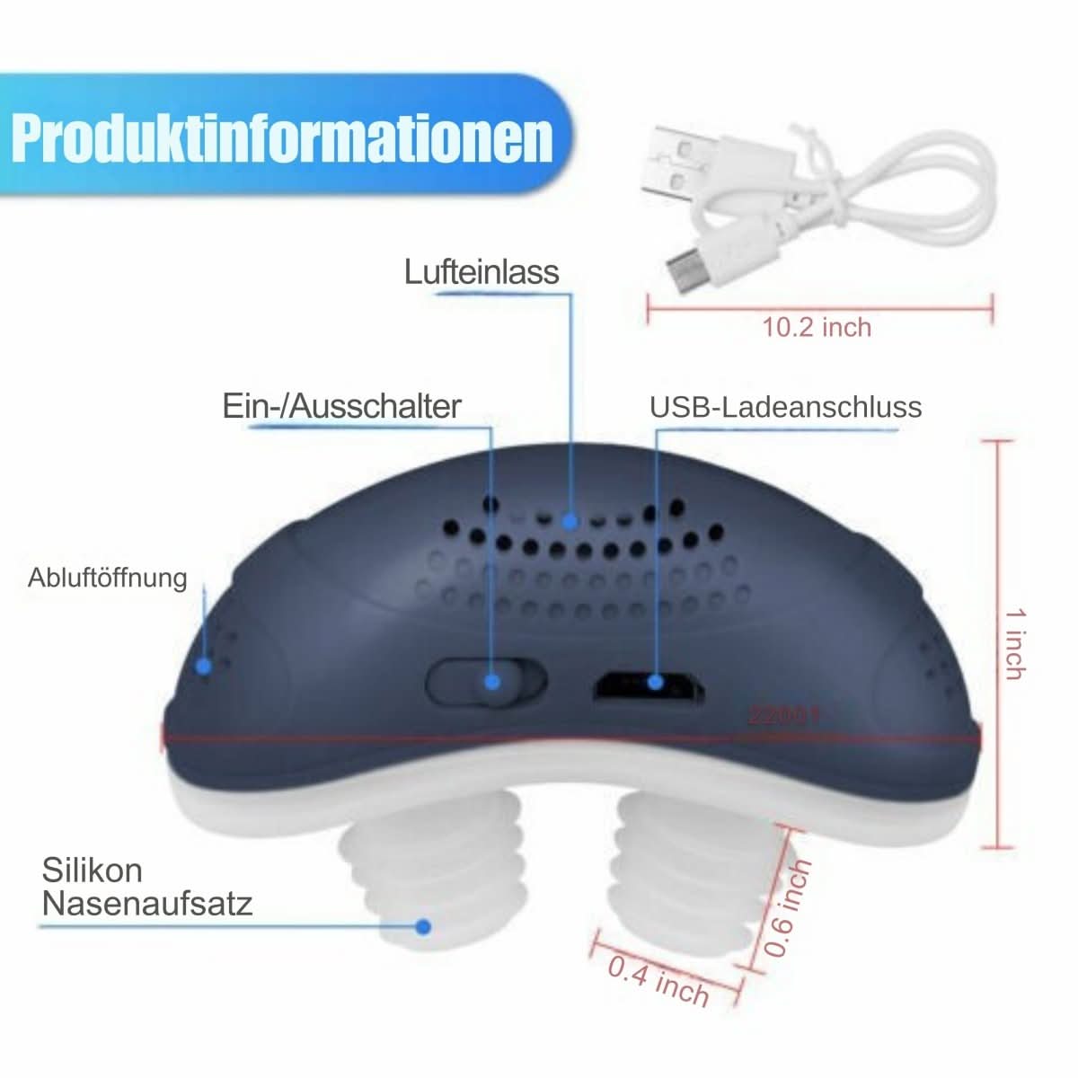 Compact CPAP Machine for Snoring Relief and Sleep Apnea Treatment