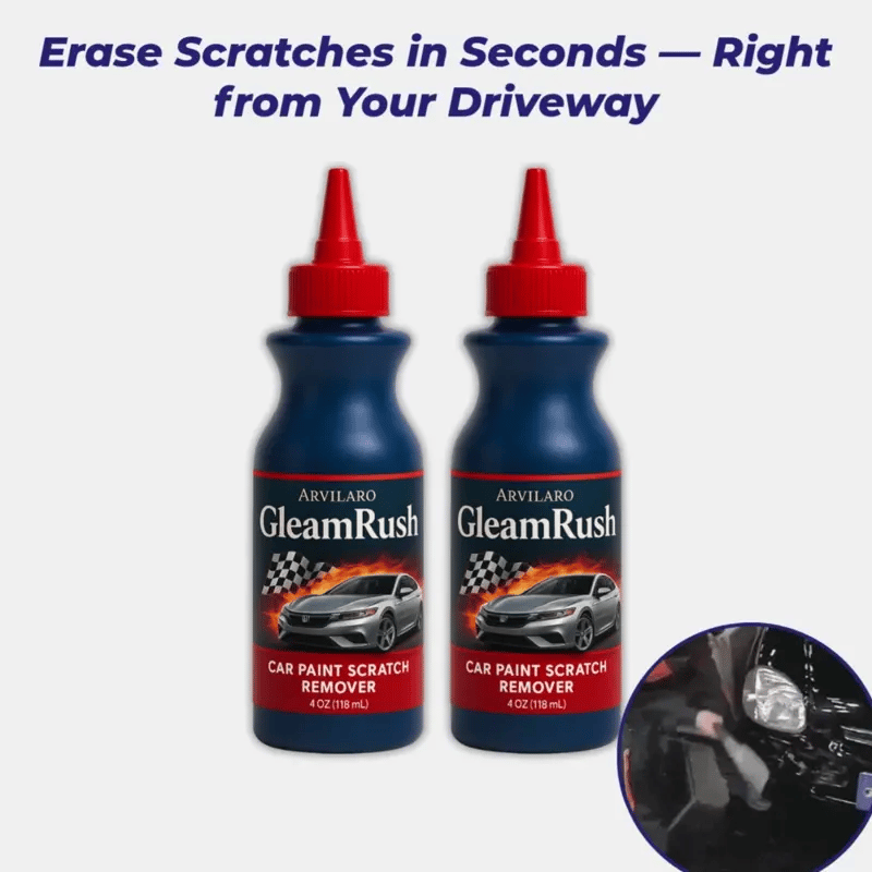 GleamRush™ — Erase Scratches Instantly and Drive Proud with Mirror Shine
