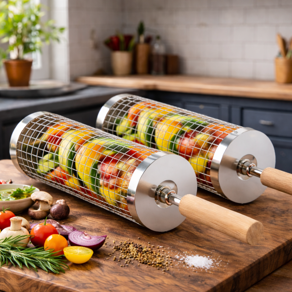 Grill Basket for BBQ – Hassle-Free Cooking