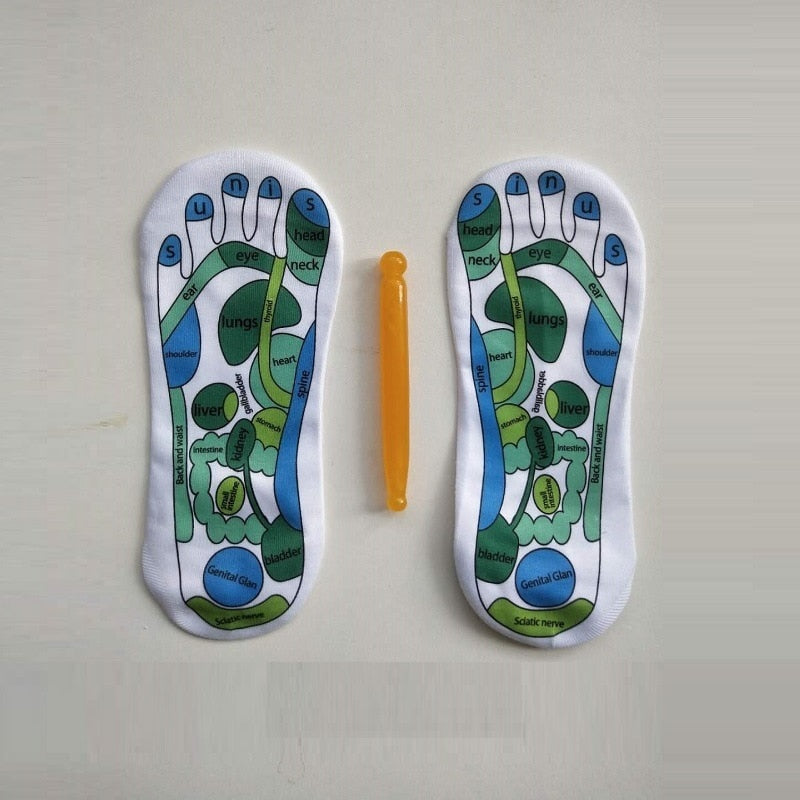 【LAST DAY SALE】Acupressure Reflexology Socks Massage Set
