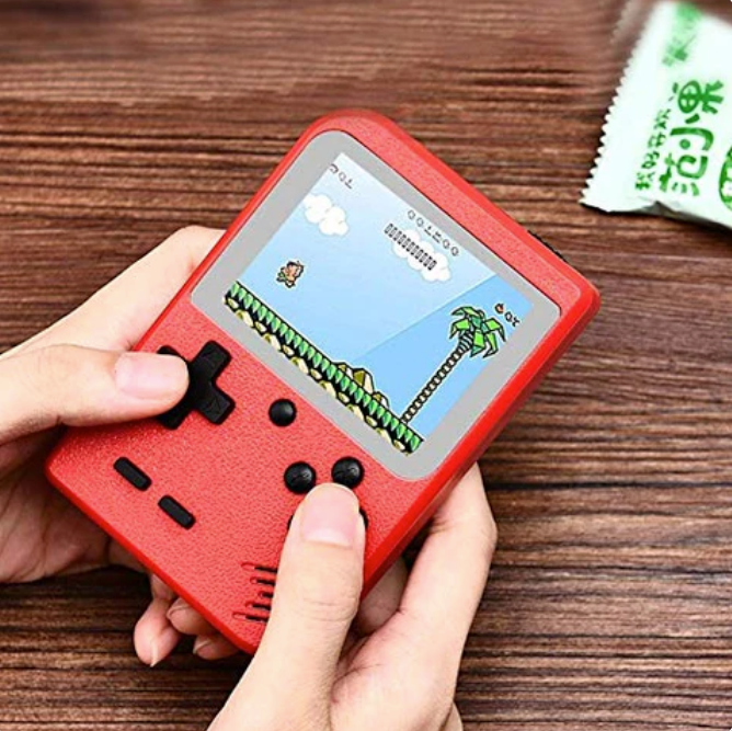 Mini Handheld Gaming Console – Retro Device with 400 Classic Games
