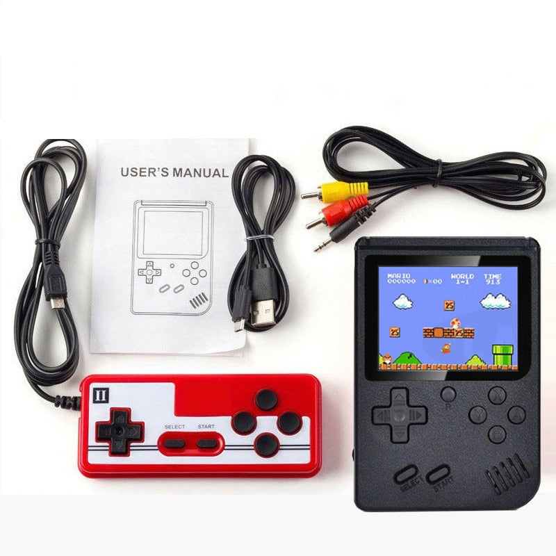 Mini Handheld Gaming Console – Retro Device with 400 Classic Games