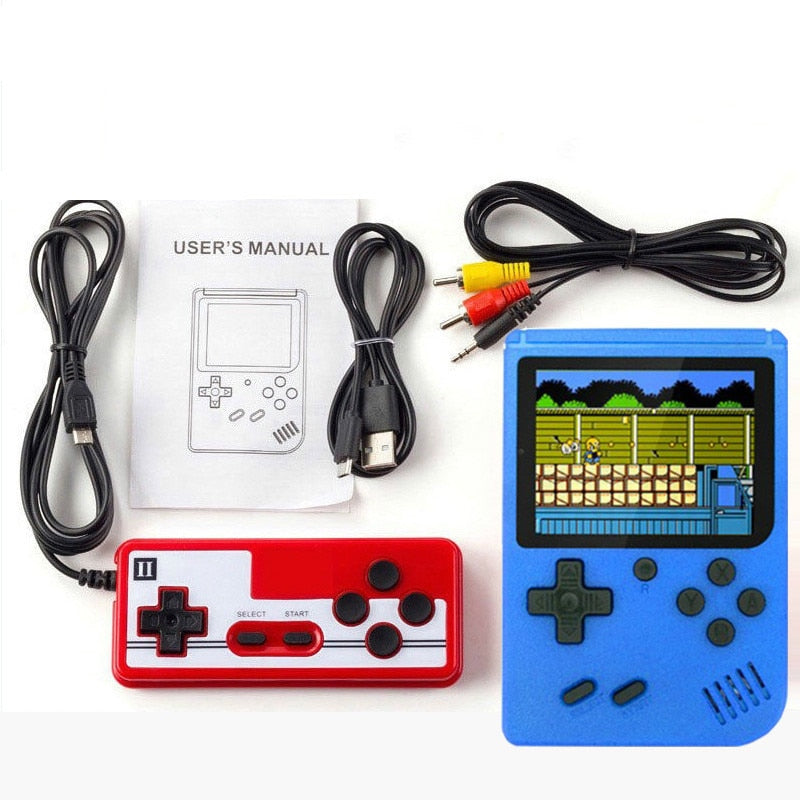 Mini Handheld Gaming Console – Retro Device with 400 Classic Games