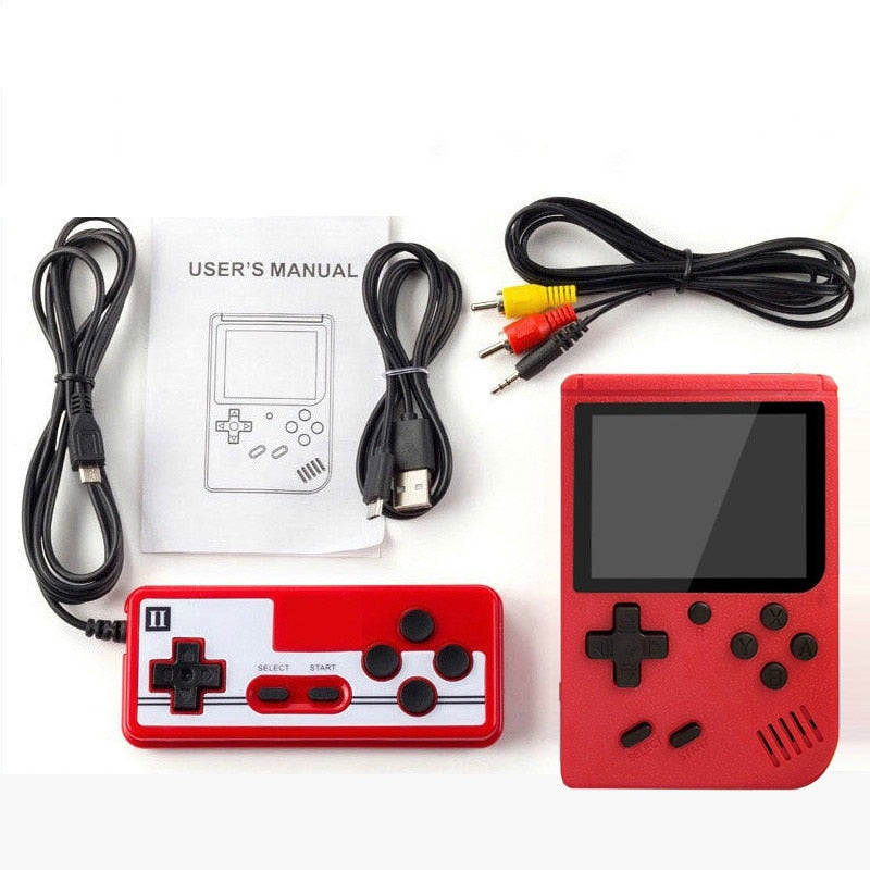Mini Handheld Gaming Console – Retro Device with 400 Classic Games