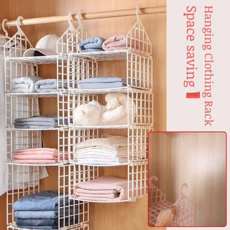 Multi-Tier Hanging Closet Organizer