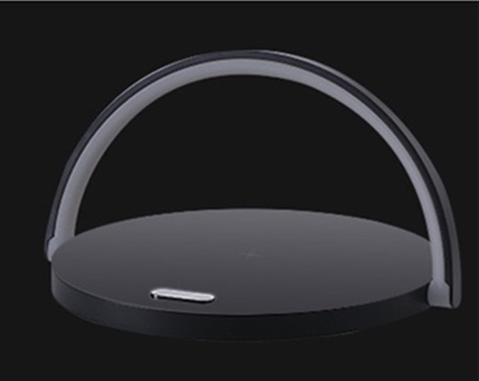 Wireless Charging Bedside Lamp – 3-in-1 Ambient Night Light and Station