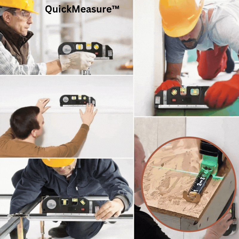4-in-1 Laser Measurement Device for Quick Measurements