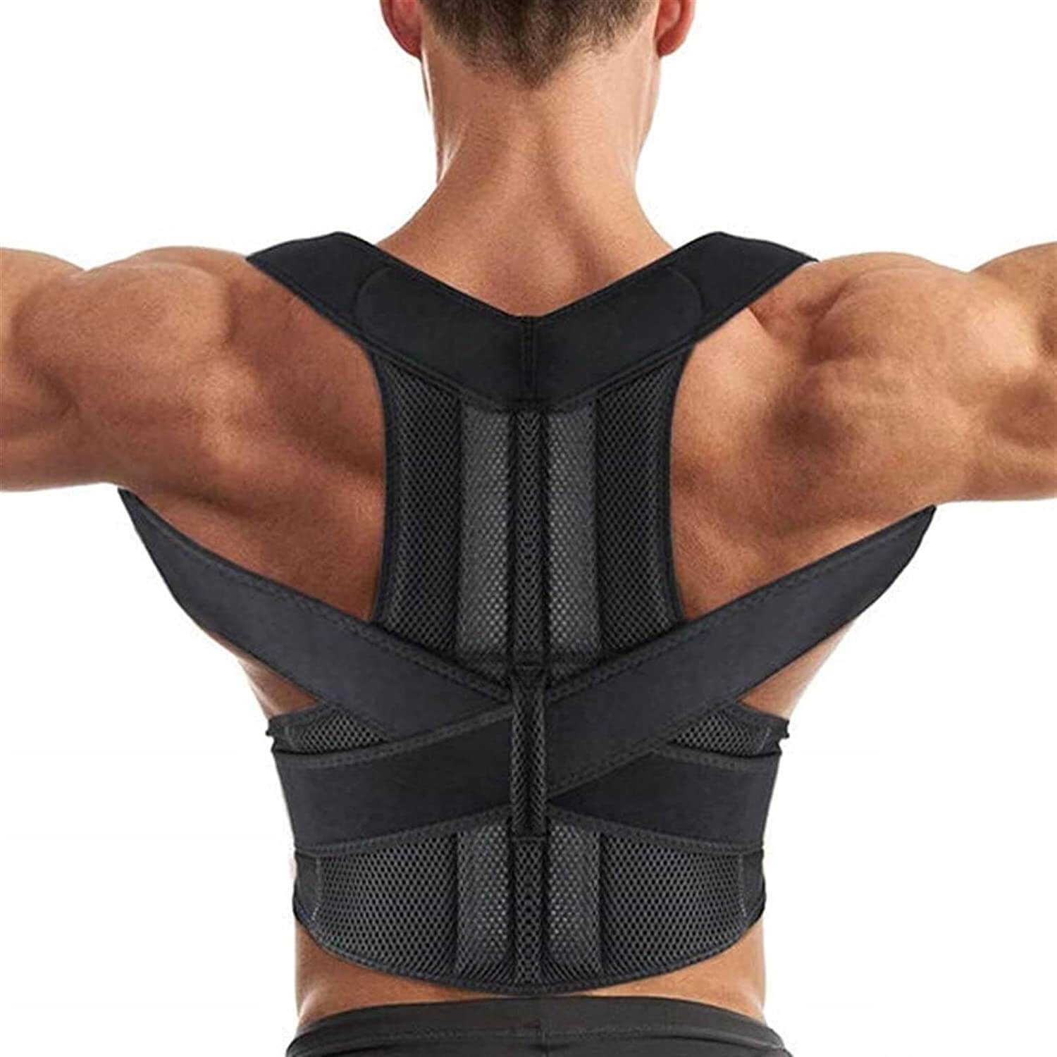 Adjustable Vest for Back and Shoulder Posture Support - Daily Comfort Aid