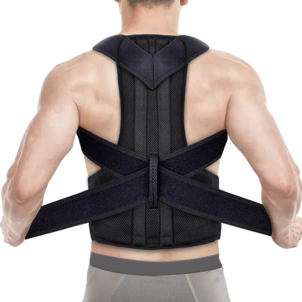 Adjustable Vest for Back and Shoulder Posture Support - Daily Comfort Aid
