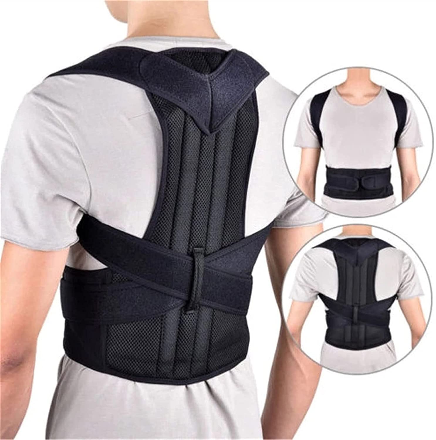 Adjustable Vest for Back and Shoulder Posture Support - Daily Comfort Aid