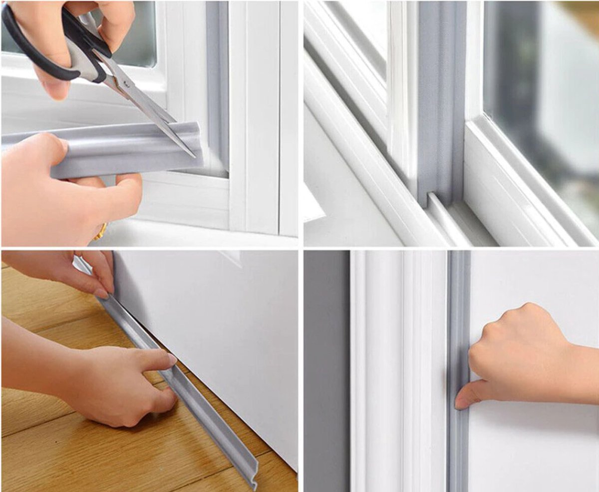 Weatherproof and Soundproof Insulation Strips for Doors and Windows