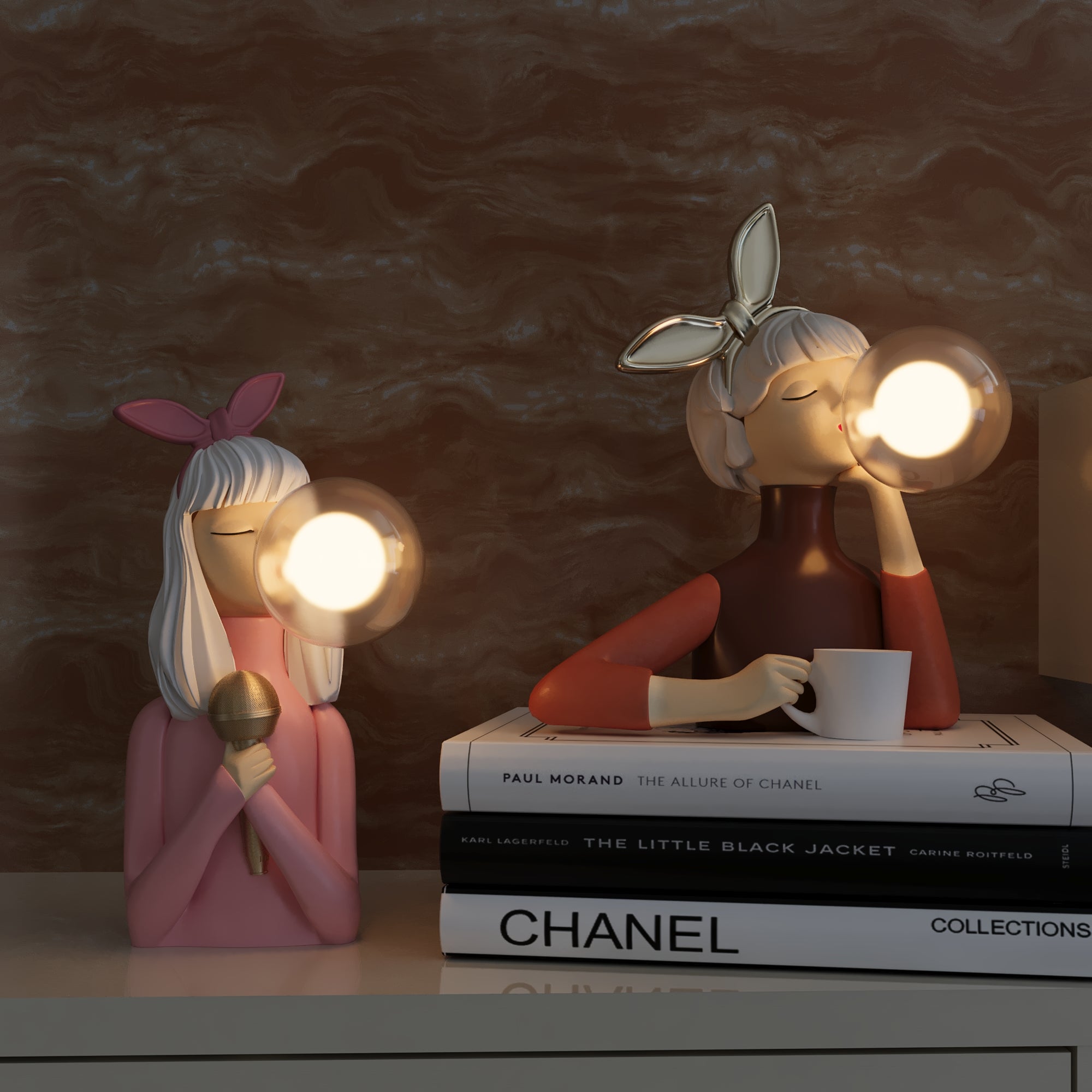 Charming Home Lighting Idea – Sister Lamps