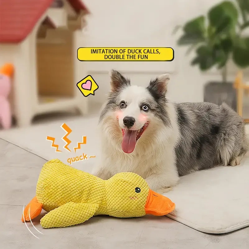 Soft Calming Dog Toy for Comfort and Mental Stimulation
