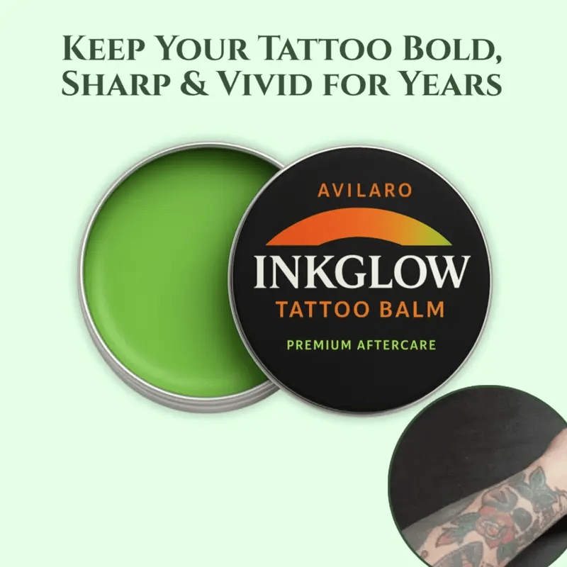 InkGlow™ – Brighten, Heal & Lock In Your Tattoo Color