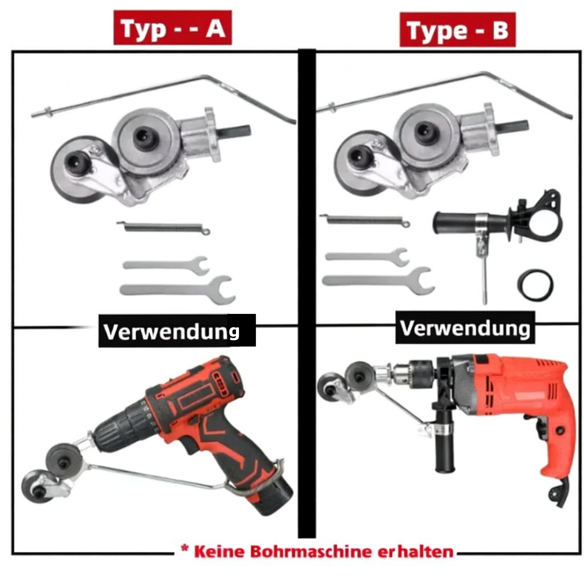 Metal Cutting Tool – Use Your Drill for Effortless Cutting!
