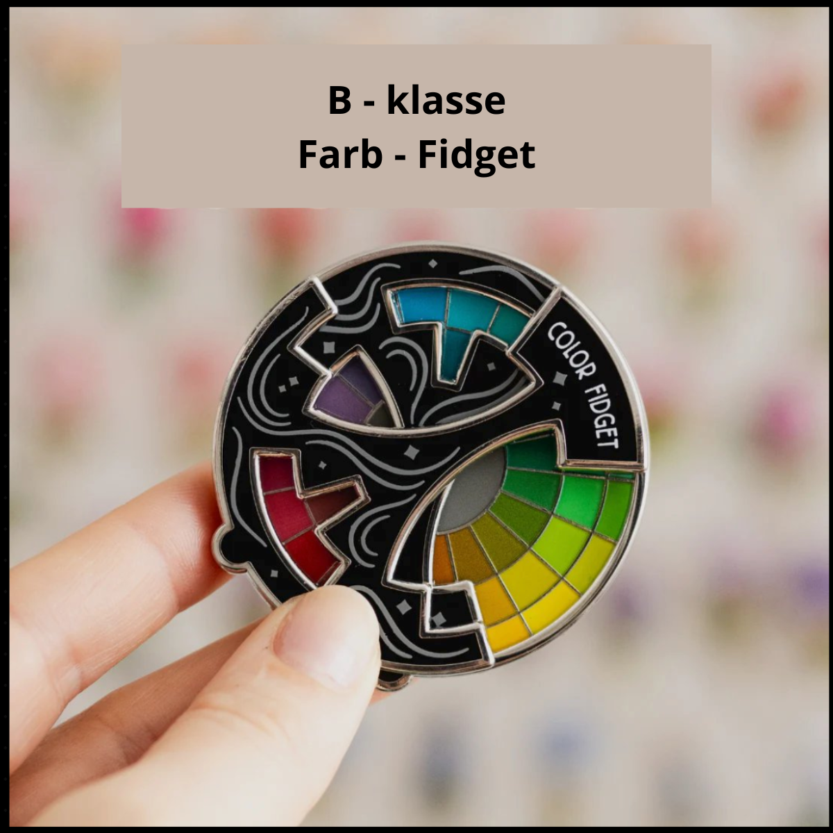 ChromoSpin Pin - The Color Wheel that Keeps Spinning