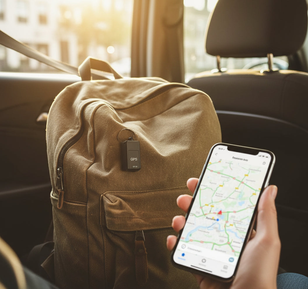 Portable Magnetic GPS Tracker for Global Location Tracking