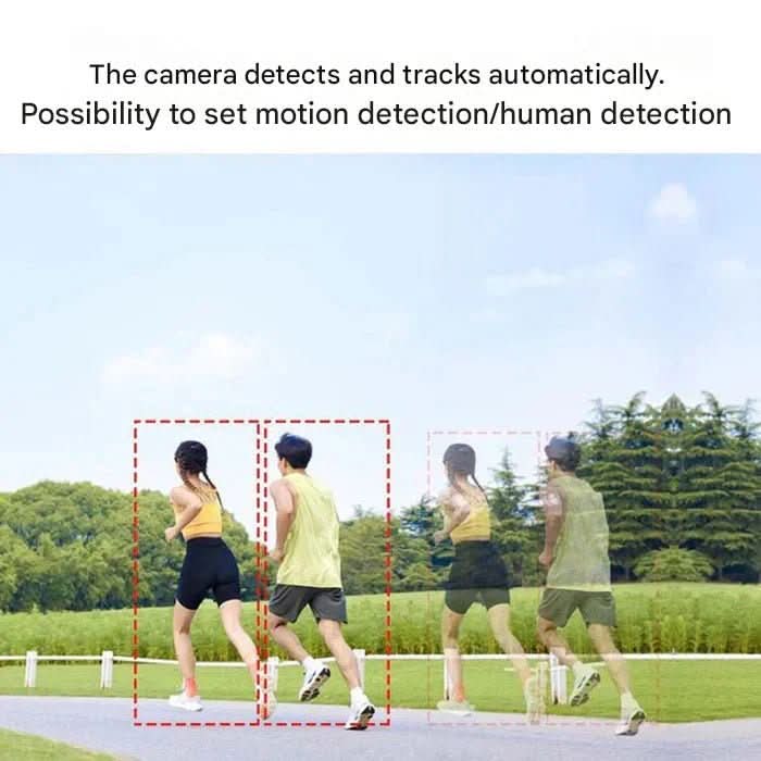 360-Degree View Wireless Security Camera with Solar Panel – 4K Resolution