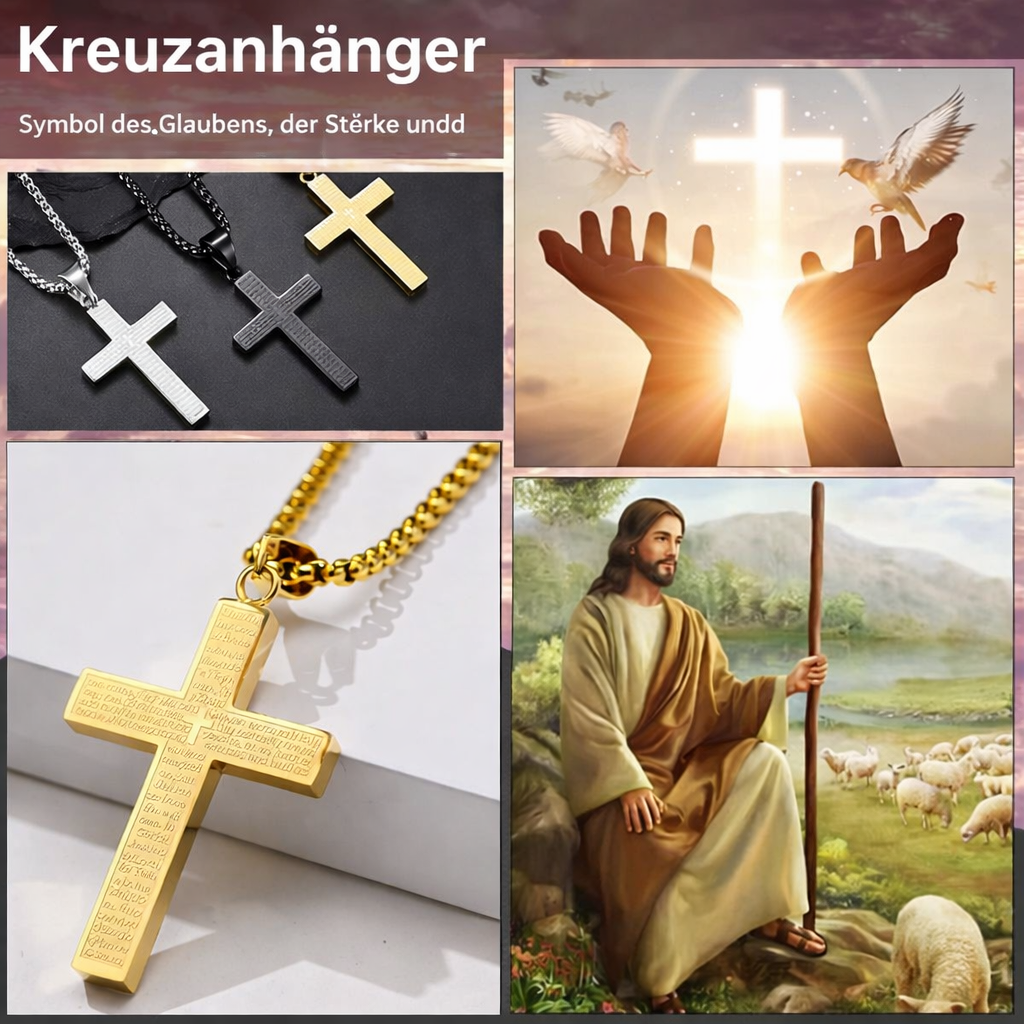 Faith Pendant - Carry Unwavering Courage and Peace Wherever You Go