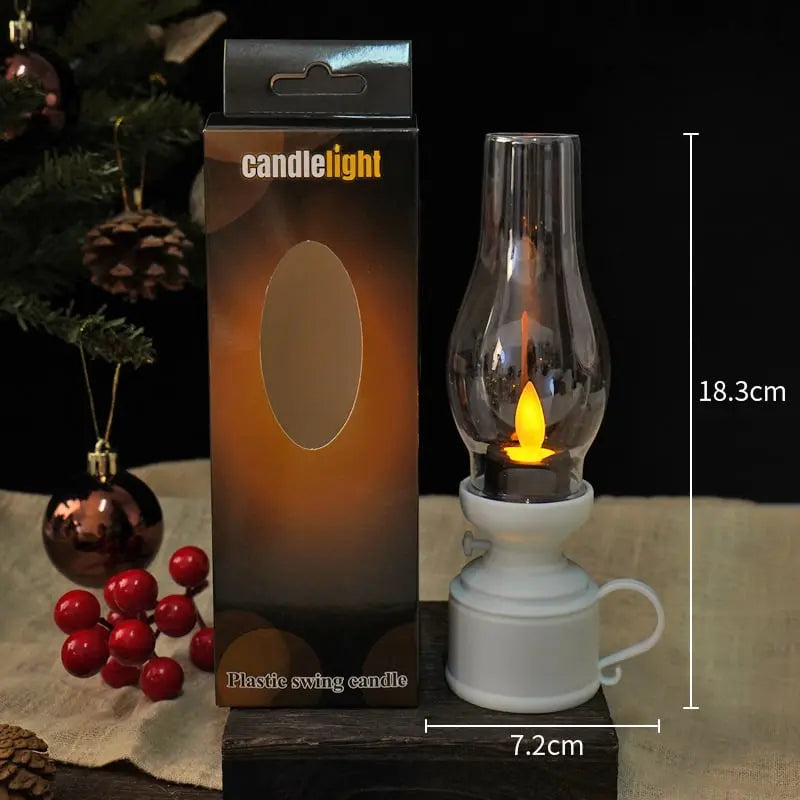 LED Lantern — Cozy Ambiance Without Fire Risk