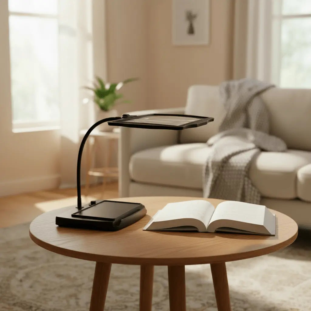 LED Desk Magnifier – Reduce Eye Strain and See Every Detail Clearly