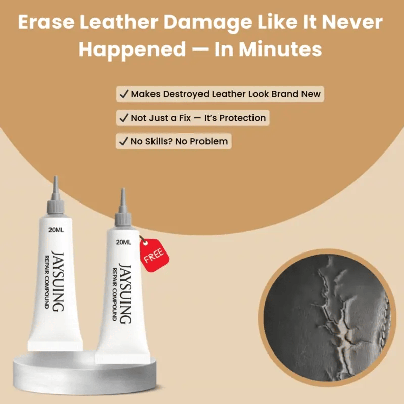 LeatherFixx™ — Instantly Restore Any Leather Flaw | Buy 1 Get 1 Free!