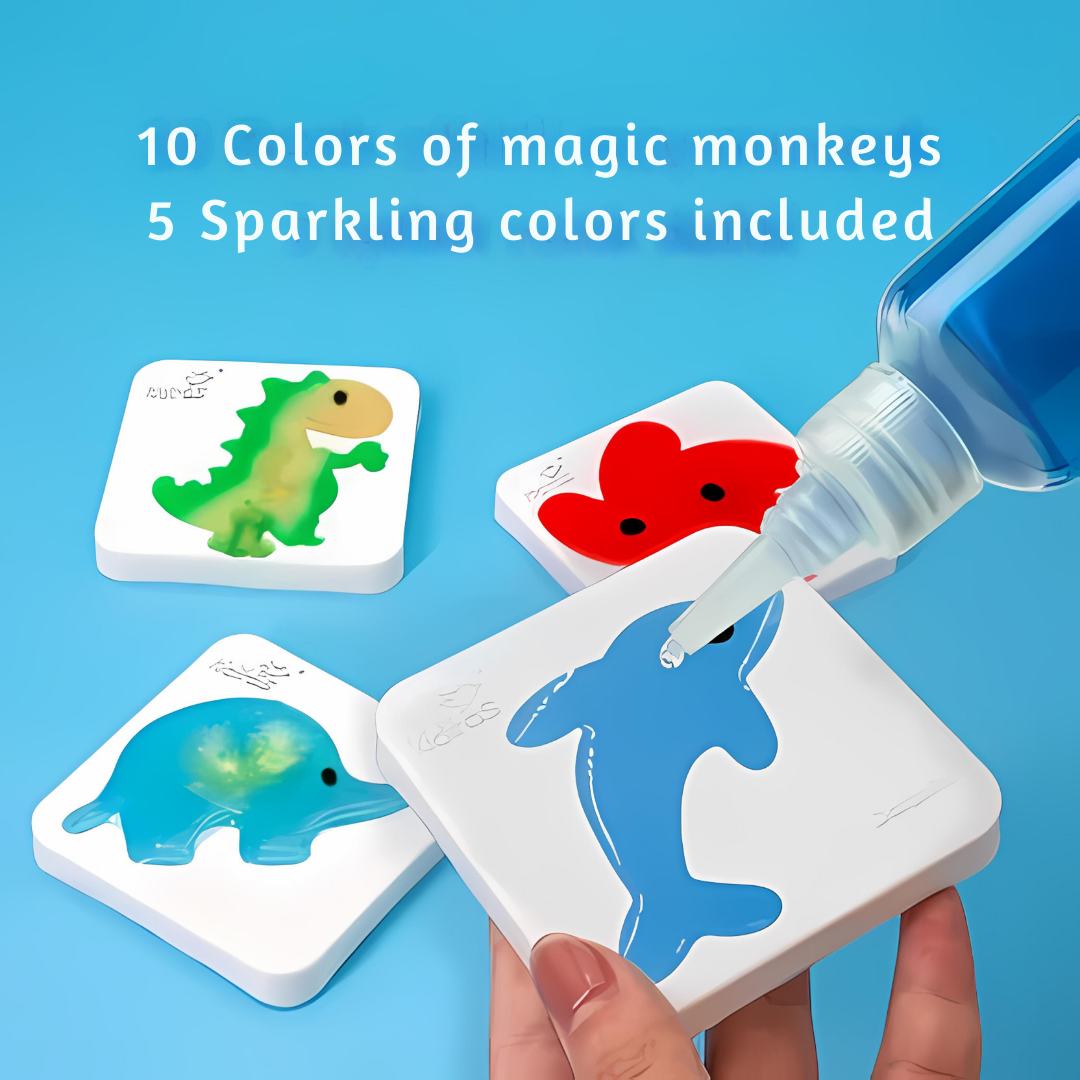 Magic DIY Squishy Water Animal Maker 3D Luminous Elf Toy Kit