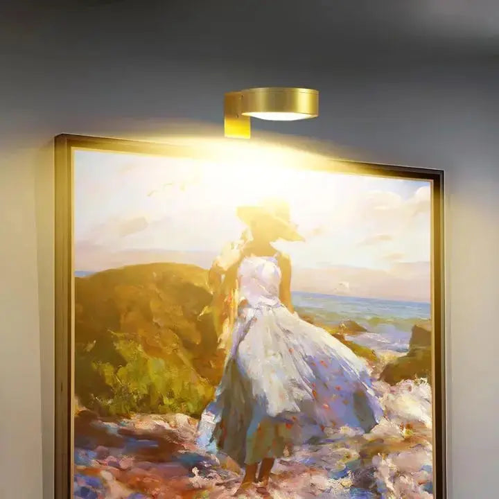 Magnetic LED Light for Stylish Artwork Illumination