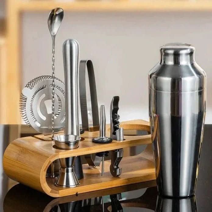 10-Piece Cocktail Set for Home Bar Use