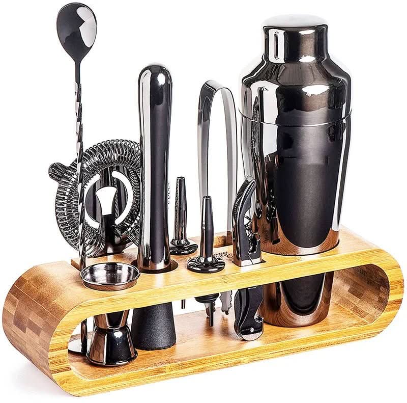 10-Piece Cocktail Set for Home Bar Use