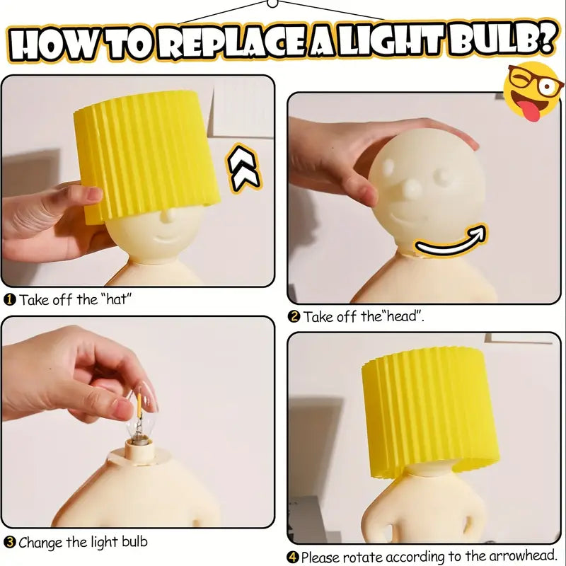 The Boldest Nightstand Lamp in the World