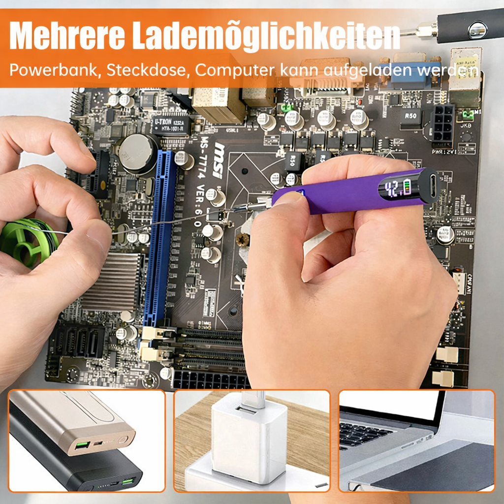 Precise Soldering Tool for Anytime, Anywhere Use – Effortless Control