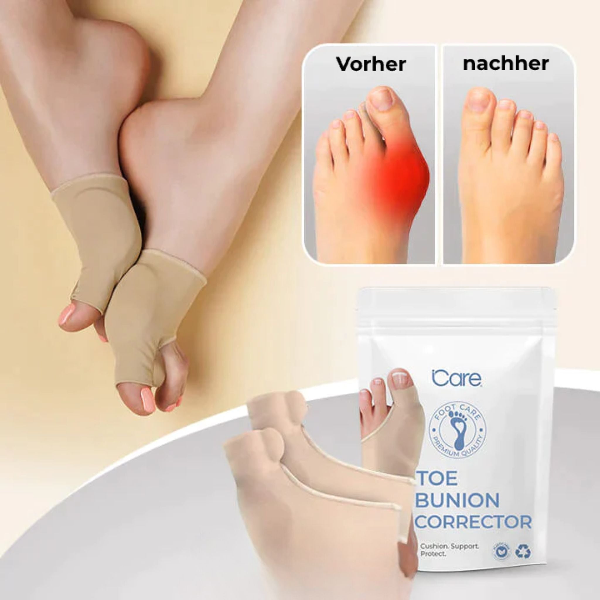 1+1 FREE | Orthopedic Hallux Valgus Corrector Relieves foot pain immediately!