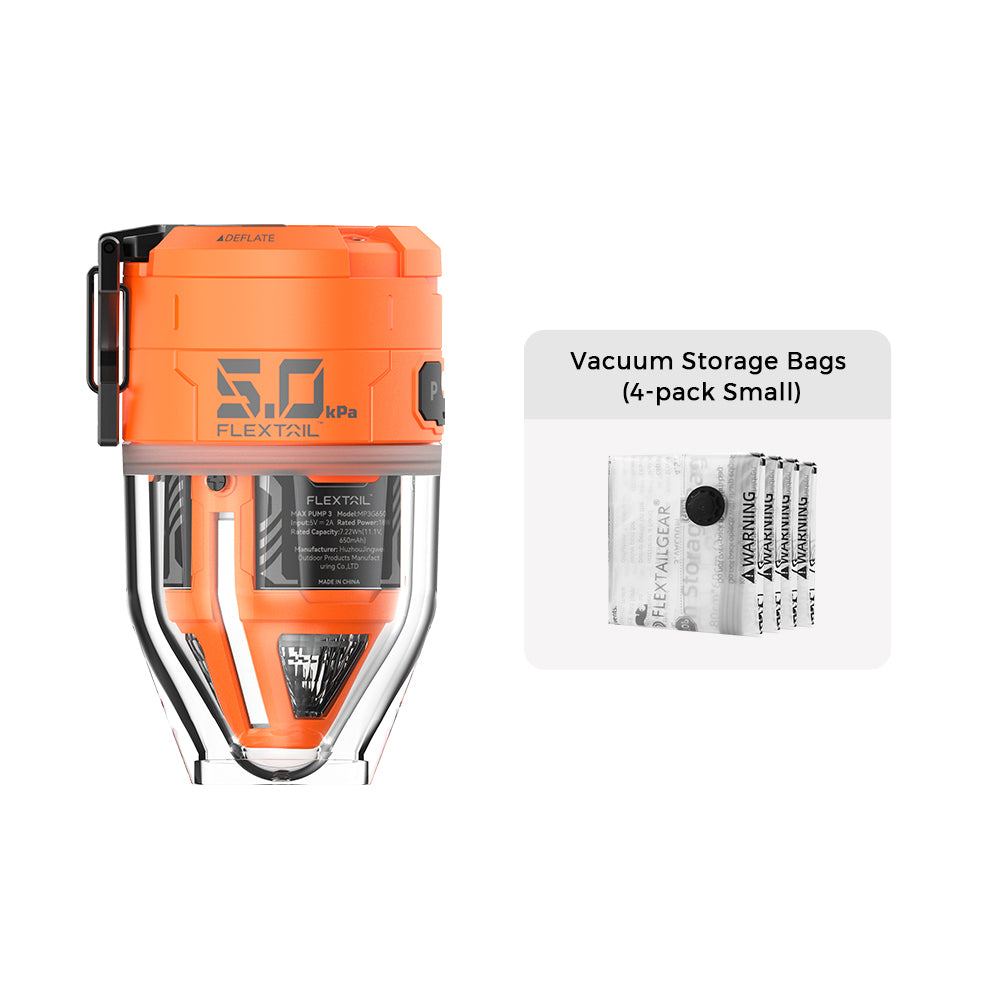 Camping Pump with Light for Outdoor Use